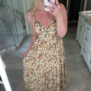 NWT Abercrombie Midi Dress